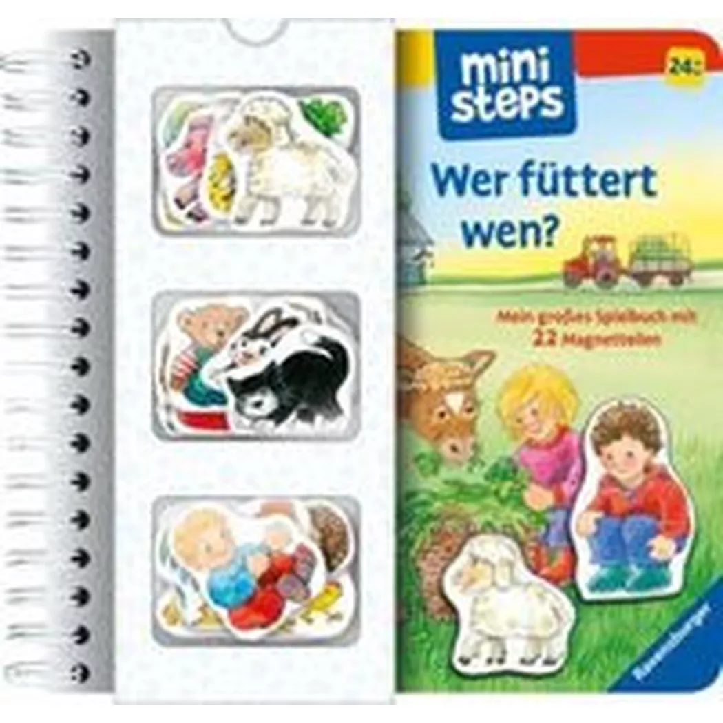 Ravensburger - ministeps: Wer füttert wen?, Eberhard, Irmgard; Irmgard (Illustrationen)