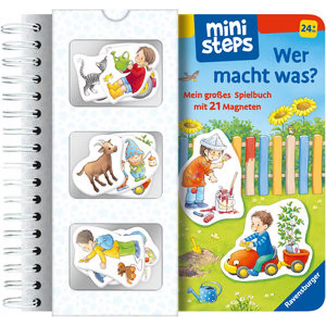 Ravensburger - ministeps: Wer macht was?, Senner, Katja; Katja (Illustrationen)