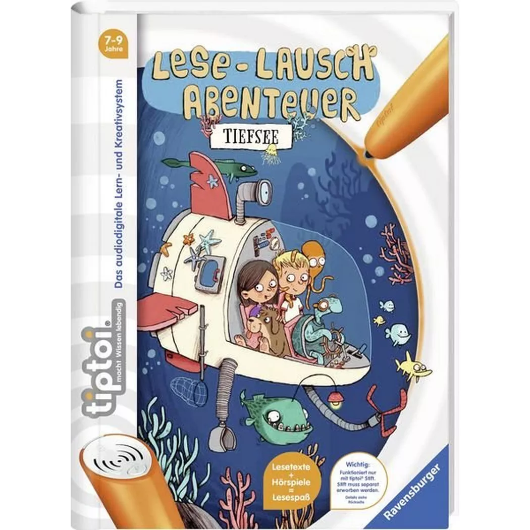 Ravensburger - tiptoi Lese-Lausch-Abenteuer Tiefsee, Annette Neubauer