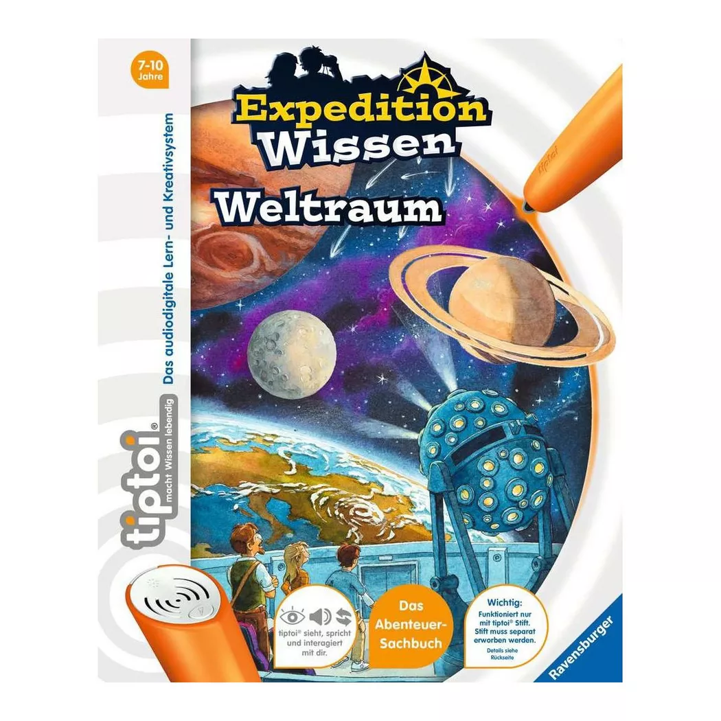 Ravensburger - tiptoi Weltraum, Thilo, Multicolor