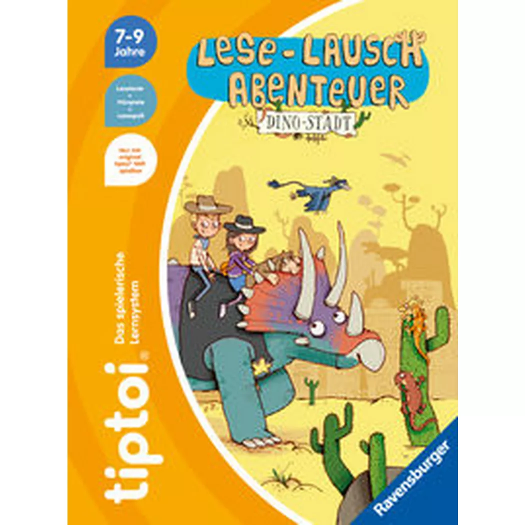 Ravensburger - tiptoi® Lese-Lausch-Abenteuer Dino-Stadt, Neubauer, Annette; Renger, Nikolai (Illustrationen)