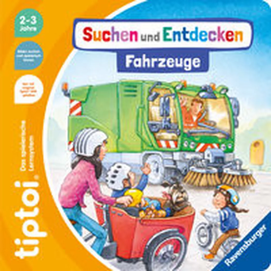 Ravensburger - tiptoi® Suchen und Entdecken Fahrzeuge, Grimm, Sandra; Baumann, Stephan (Illustrationen)