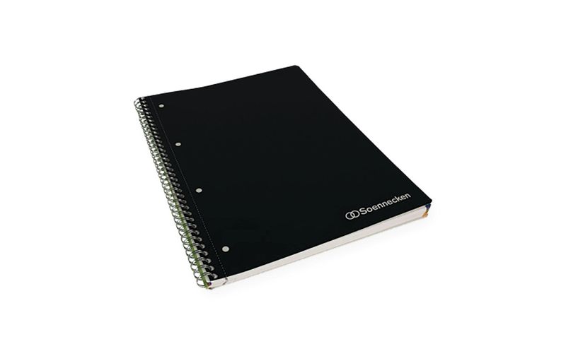 Soennecken Notizheft Meetingbook, A4, Kariert, Schwarz