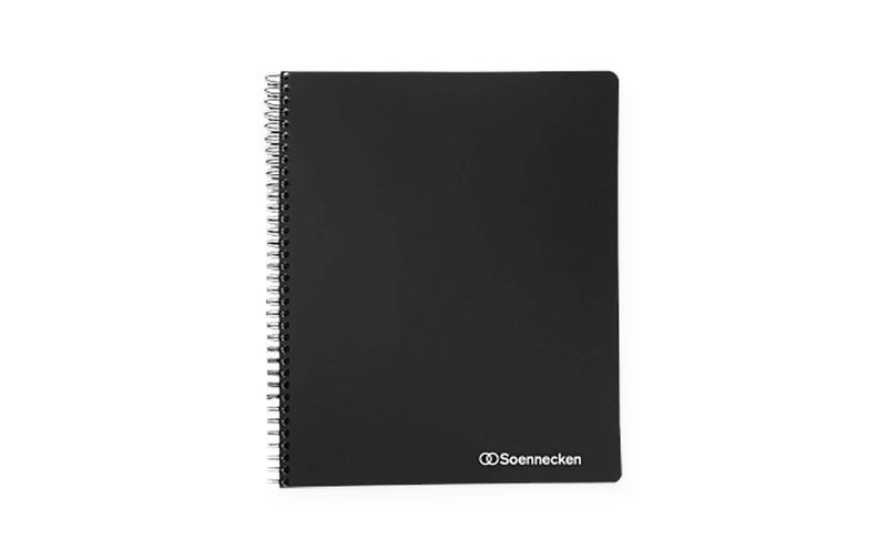 Soennecken Notizheft Officebook A5+, kariert, 80 Blätter