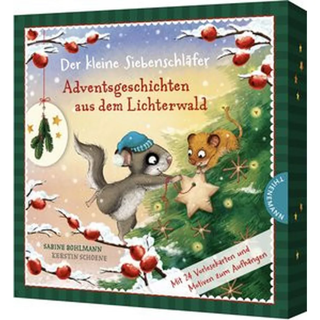 Thienemann - Der kleine Siebenschläfer: Adventsgeschichten aus dem Lichterwald, Bohlmann, Sabine; Schoene, Kerstin (Illustrationen)