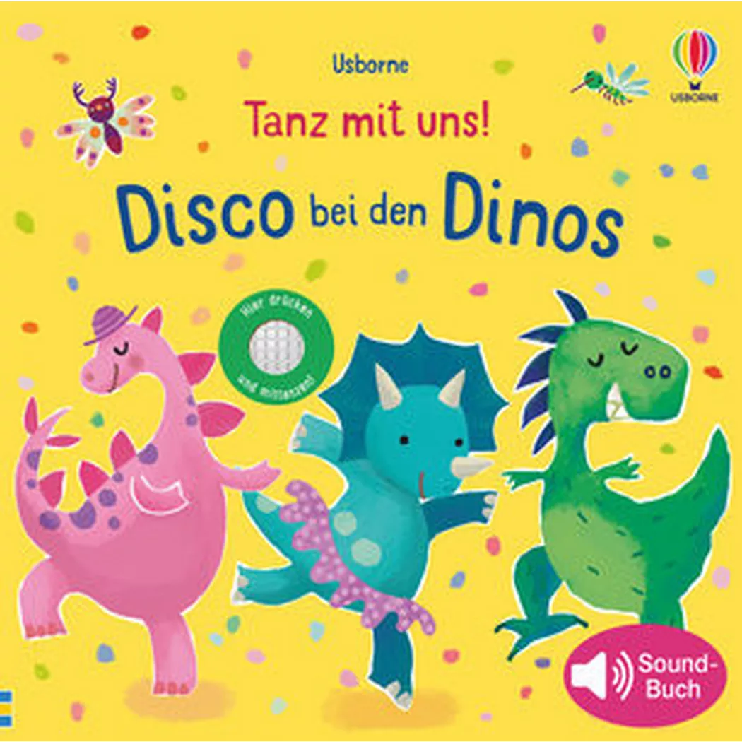 Usborne - Tanz mit uns! Disco bei den Dinos, Taplin, Sam