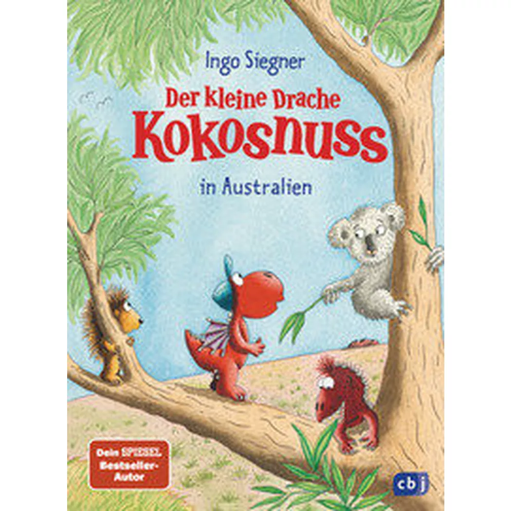 cbj Kinderbuch - Der kleine Drache Kokosnuss in Australien, Siegner, Ingo; Ingo (Illustrationen)