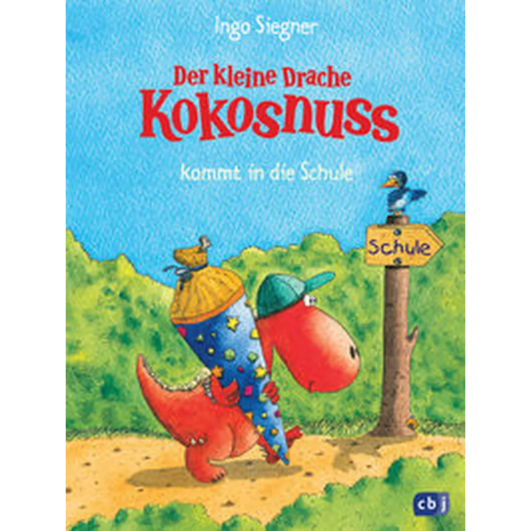 cbj Kinderbuch - Der kleine Drache Kokosnuss kommt in die Schule, Siegner, Ingo; Ingo (Illustrationen)